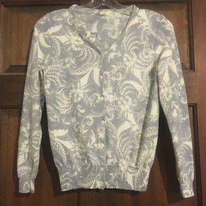 J. Crew Button Down Merino Wool Sweater Size Medium